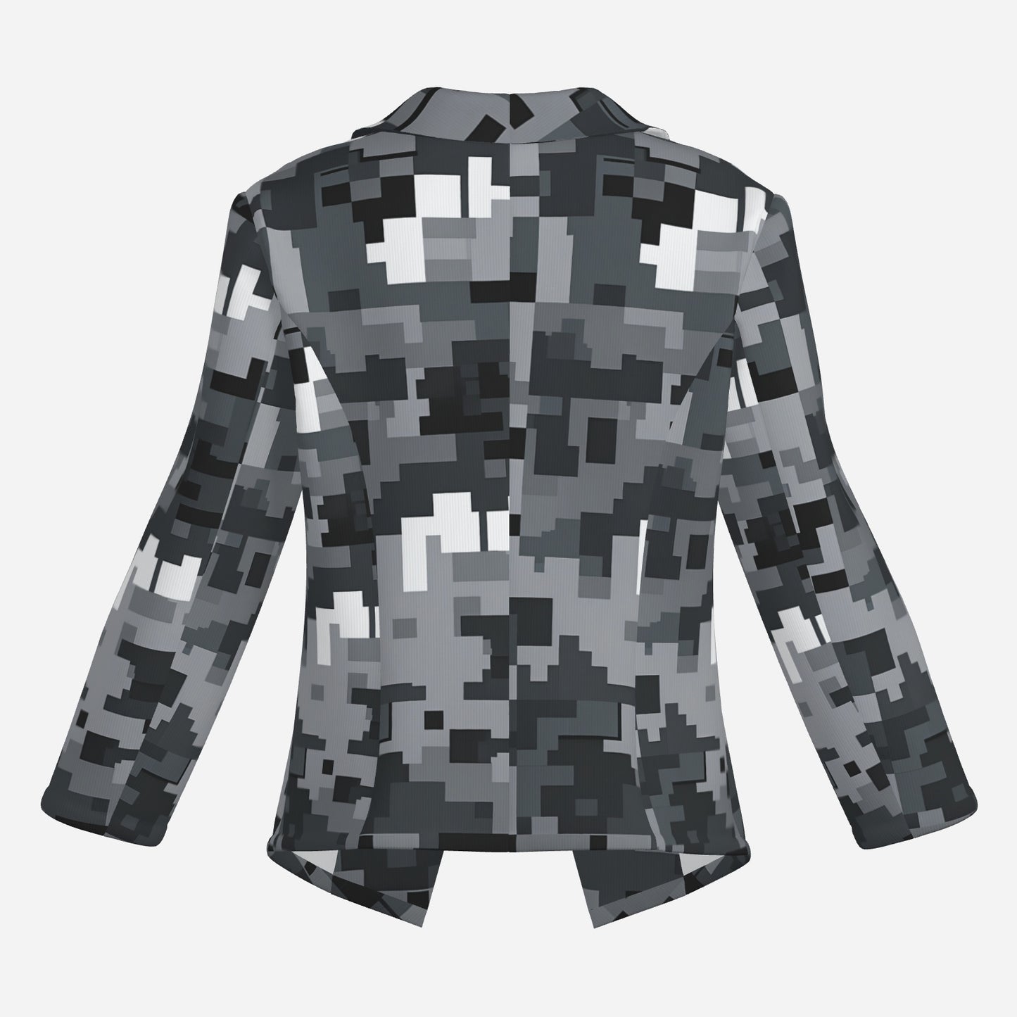 Digital Fade-Women's Blazer Jacket Slim Fit-No Button